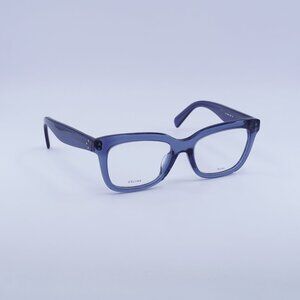 Celine CL41390/F 0BMP 00 Eyeglasses Blue 52mm Square Frame